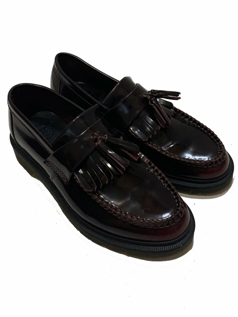 8 / Dr Martens adrian arcadia leather tassel loafers